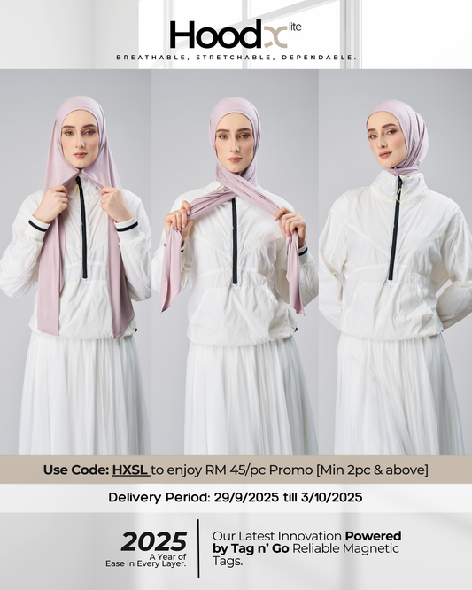 [★New] HoodX Lite in Pale Pink