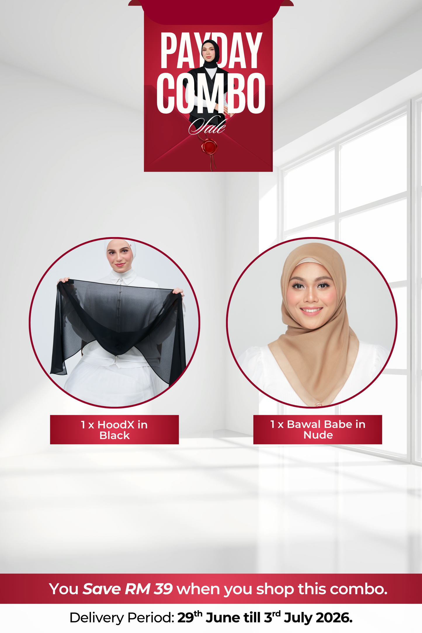 Set HoodX X Bawal Babe 05