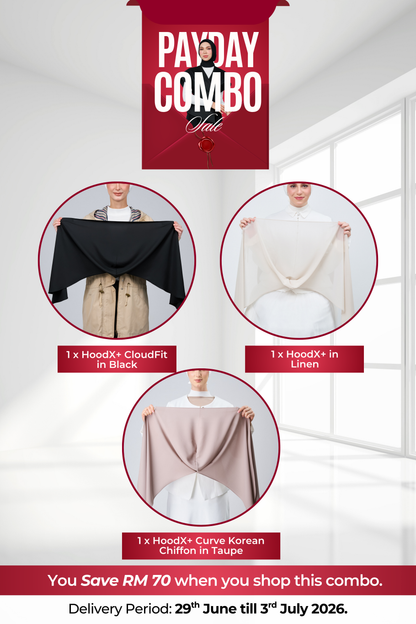 Set HoodX+ Plus Combo 01