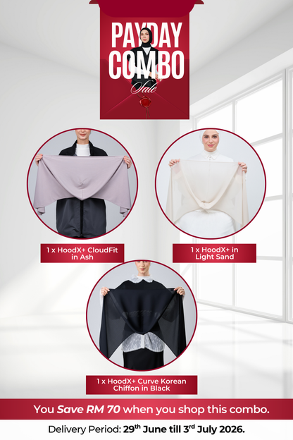Set HoodX+ Plus Combo 02
