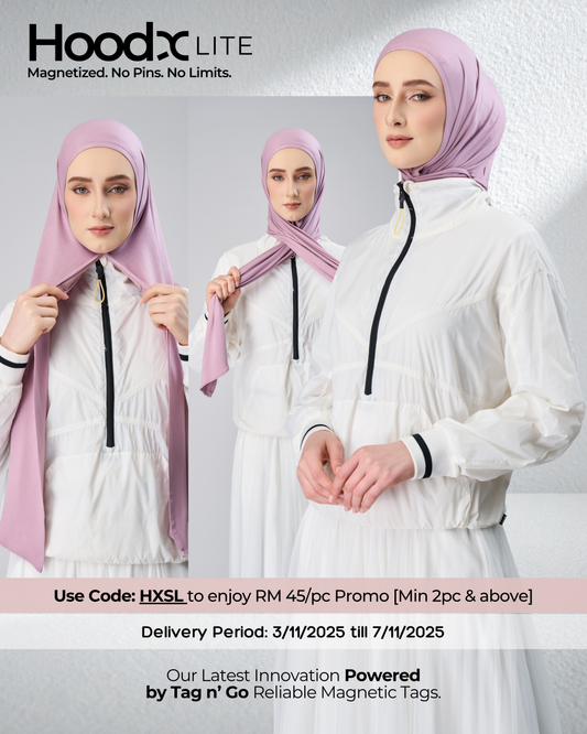 [★New] HoodX Lite in Plum Rose