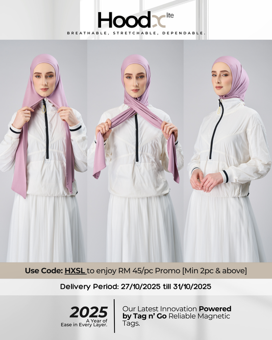 [★New] HoodX Lite in Plum Rose