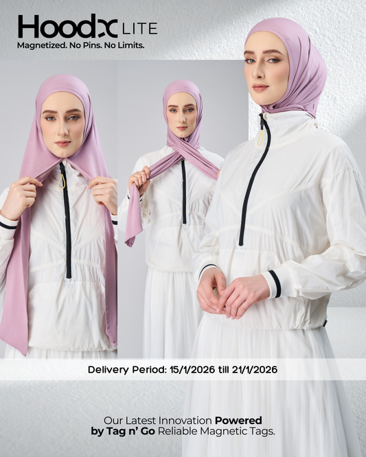 HoodX Lite in Plum Rose