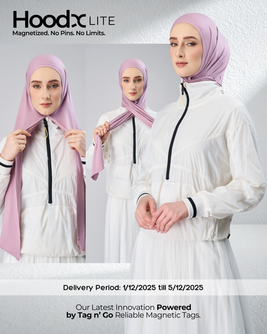 [★New] HoodX Lite in Plum Rose