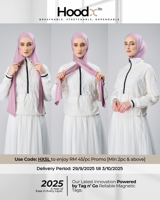 [★New] HoodX Lite in Plum Rose