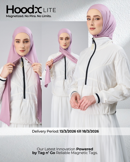 HoodX Lite in Plum Rose