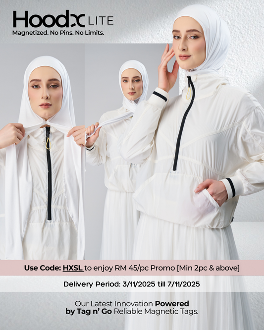 [★New] HoodX Lite in Pure White