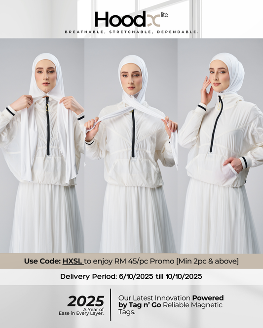 [★New] HoodX Lite in Pure White