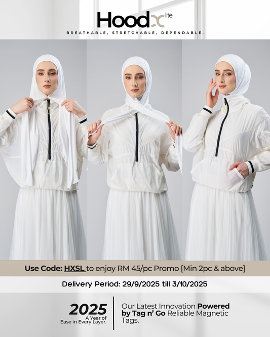 [★New] HoodX Lite in Pure White