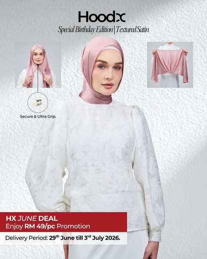 HoodX B.E in Perfect Pink
