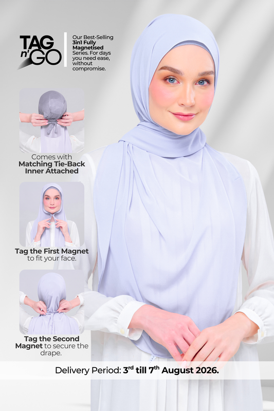 3IN1 Instant Faith Tag n' Go in Periwinkle