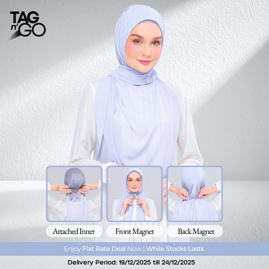 3IN1 Instant Faith Tag n' Go in Periwinkle