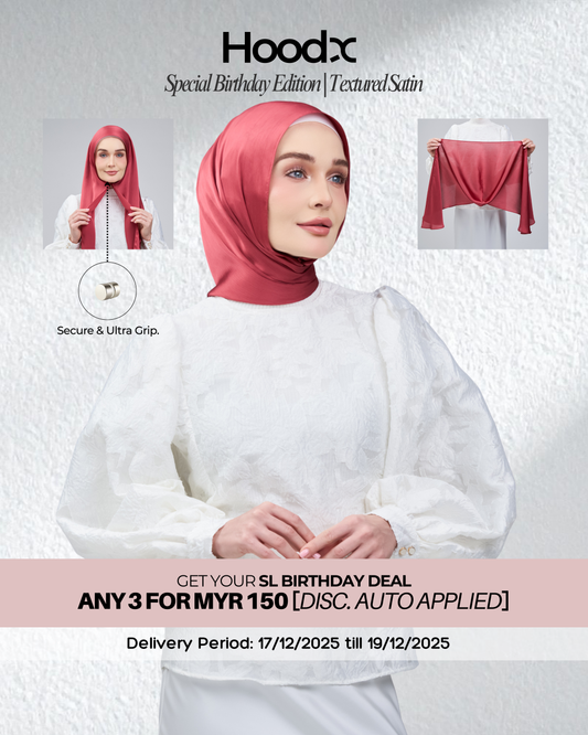 HoodX B.E in Persian Red