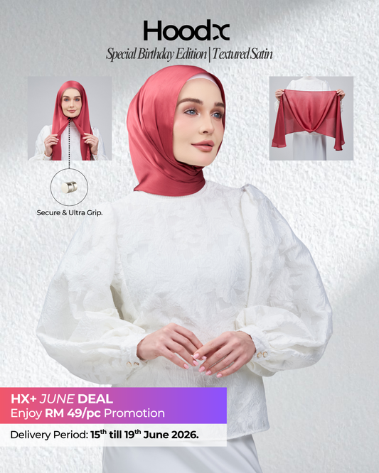 HoodX B.E in Persian Red