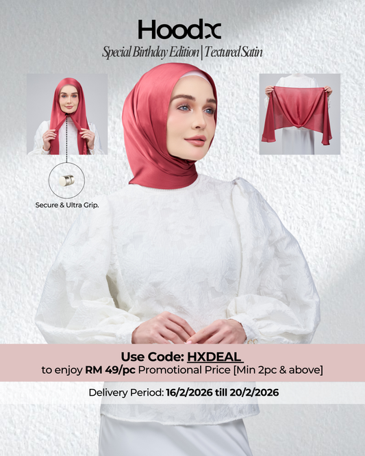 HoodX B.E in Persian Red