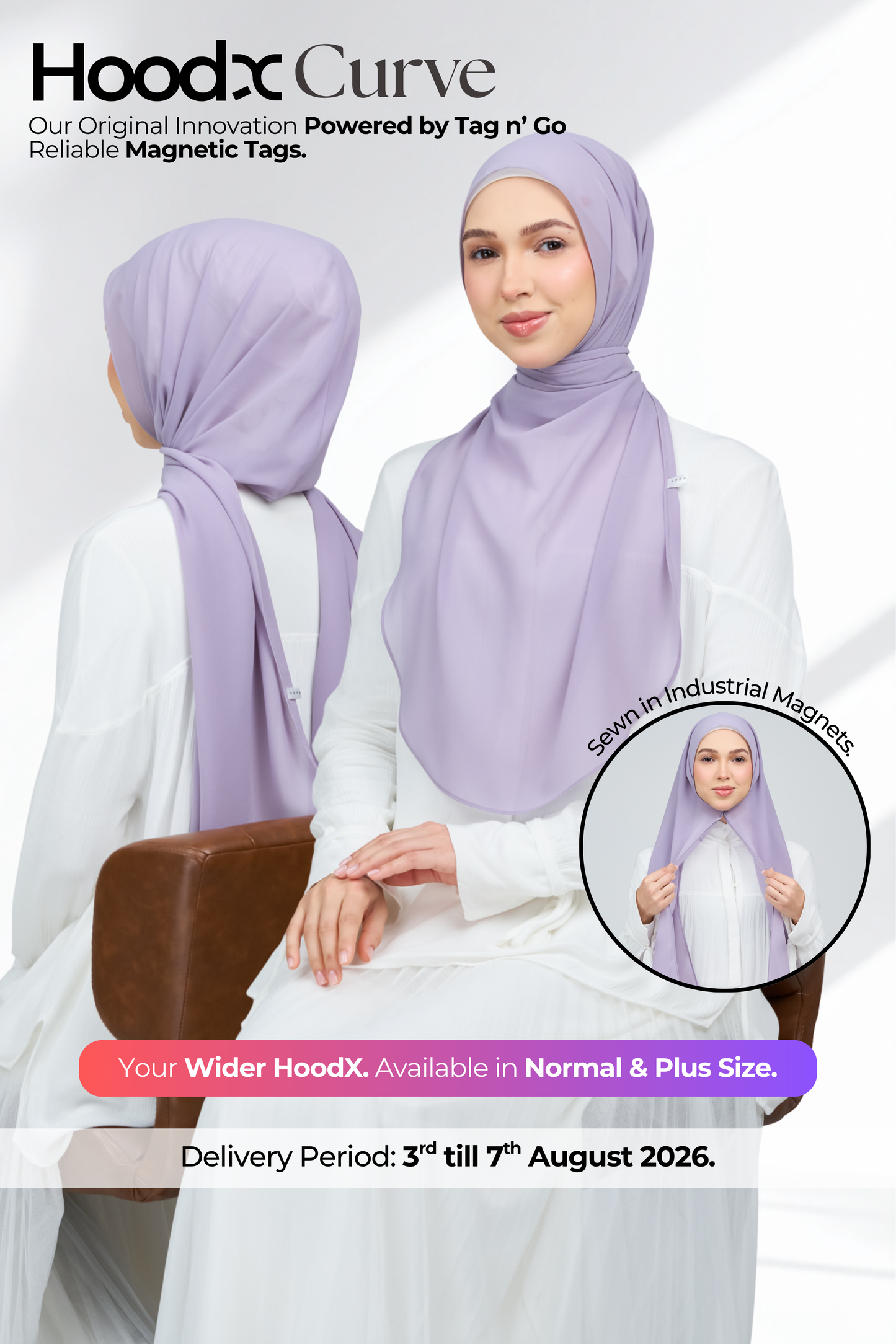 HoodX Curve in Petal