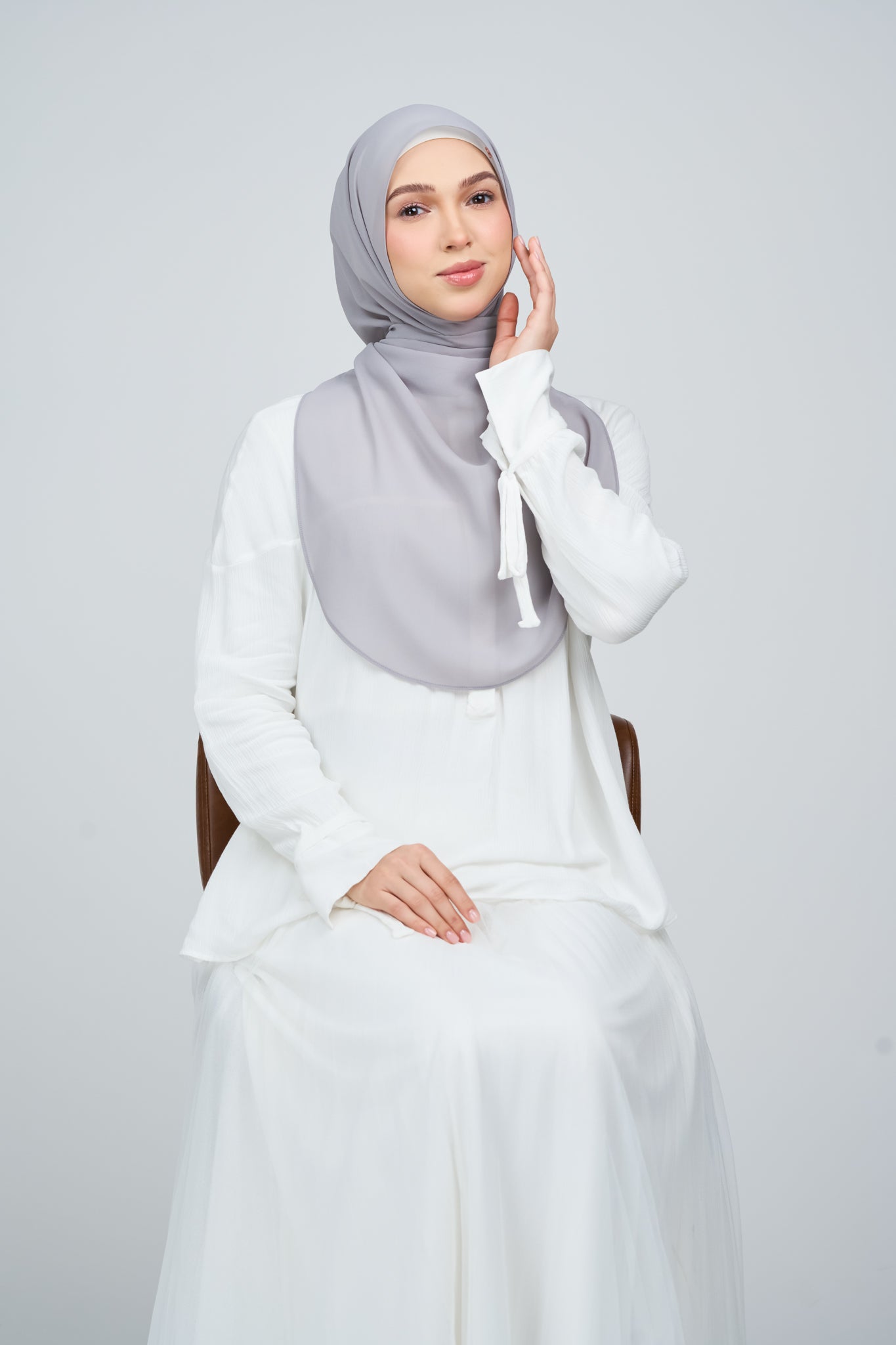 HoodX⁺Plus Curve in Pewter