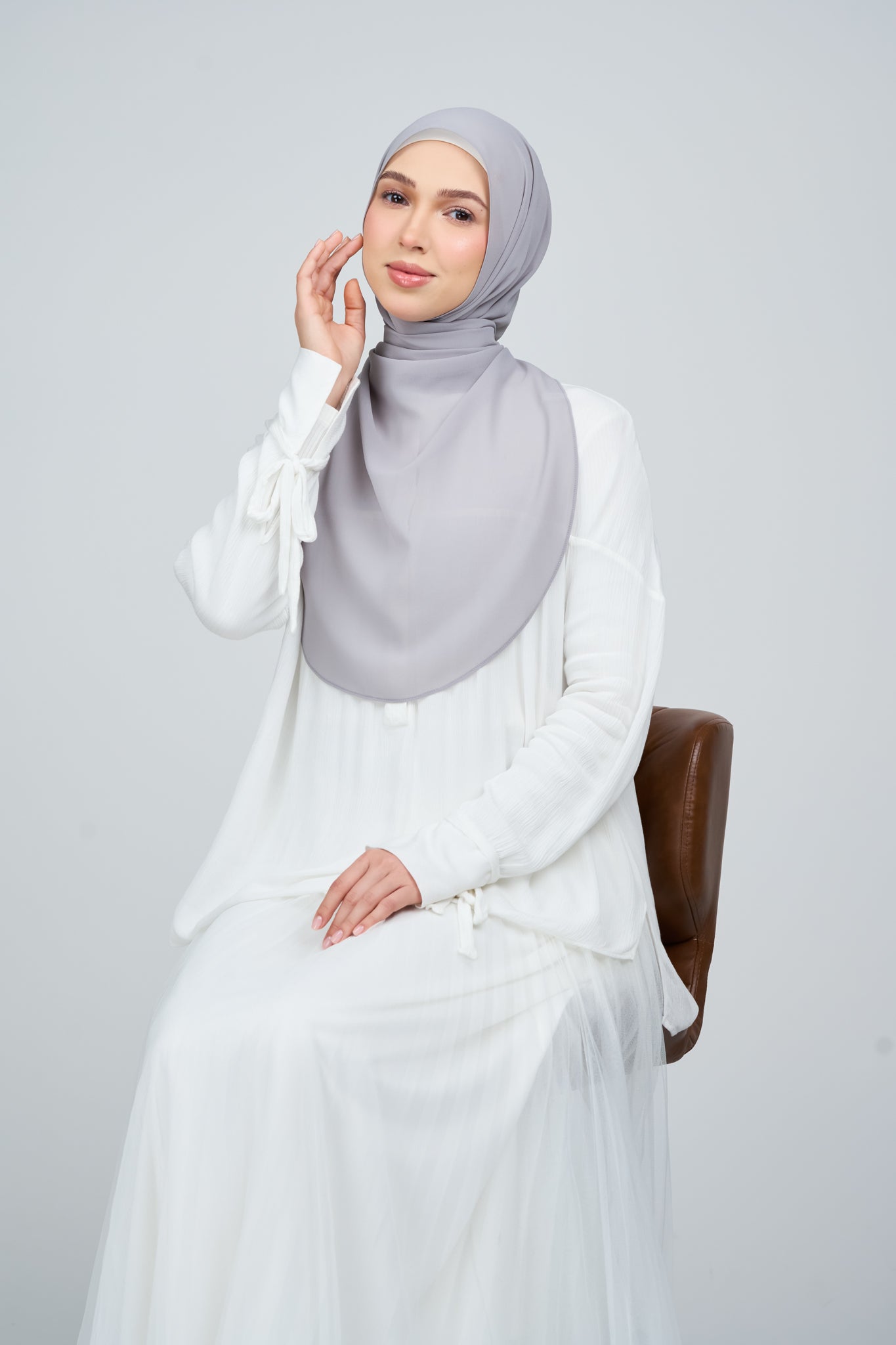 HoodX⁺Plus Curve in Pewter