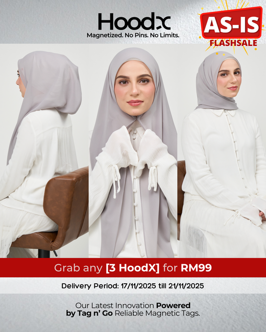 [As-Is] HoodX in Pewter