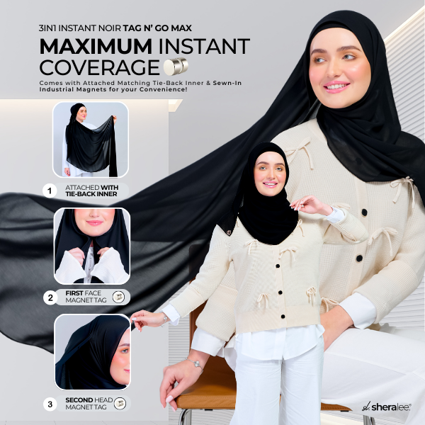 3IN1 Instant Noir Tag n' Go Max in Bridal White