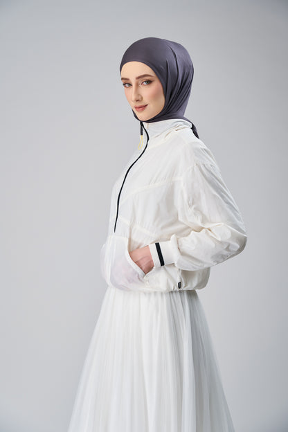 HoodX Lite in the Raven Grey