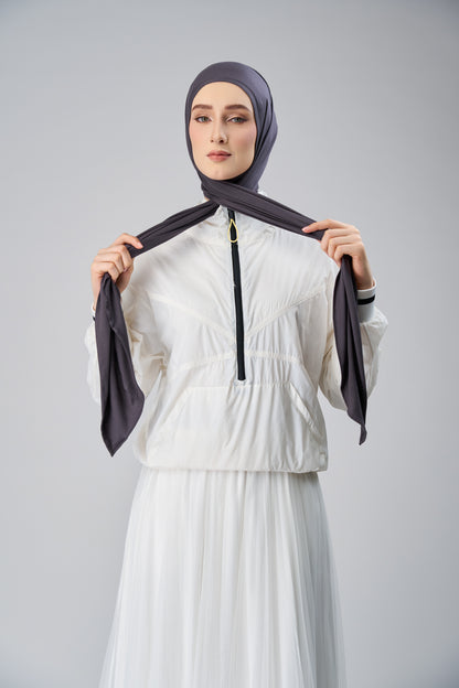 HoodX Lite in the Raven Grey