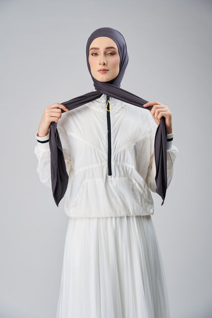 HoodX Lite in the Raven Grey