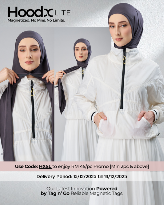 [★New] HoodX Lite in the Raven Grey