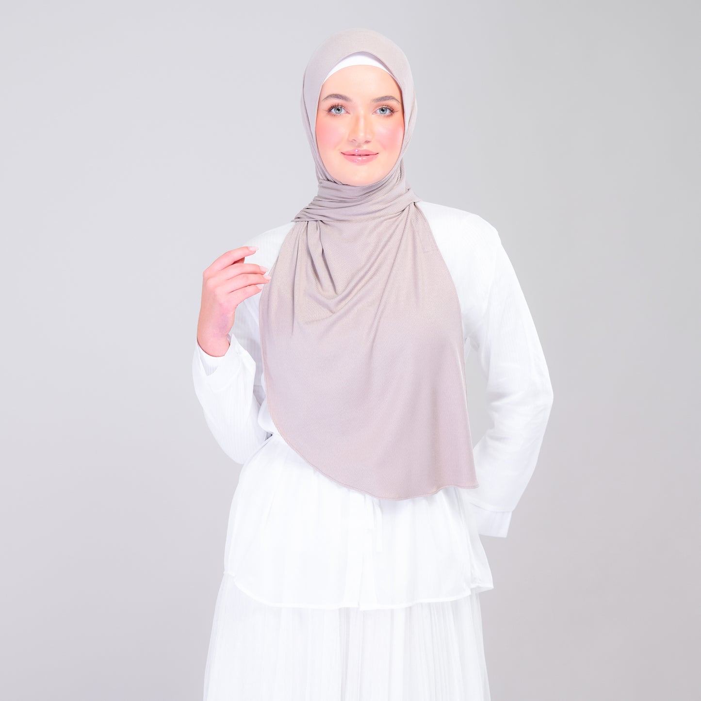 Instant Tag n' Go Butterfly | Ribbed Jersey in Natural Taupe