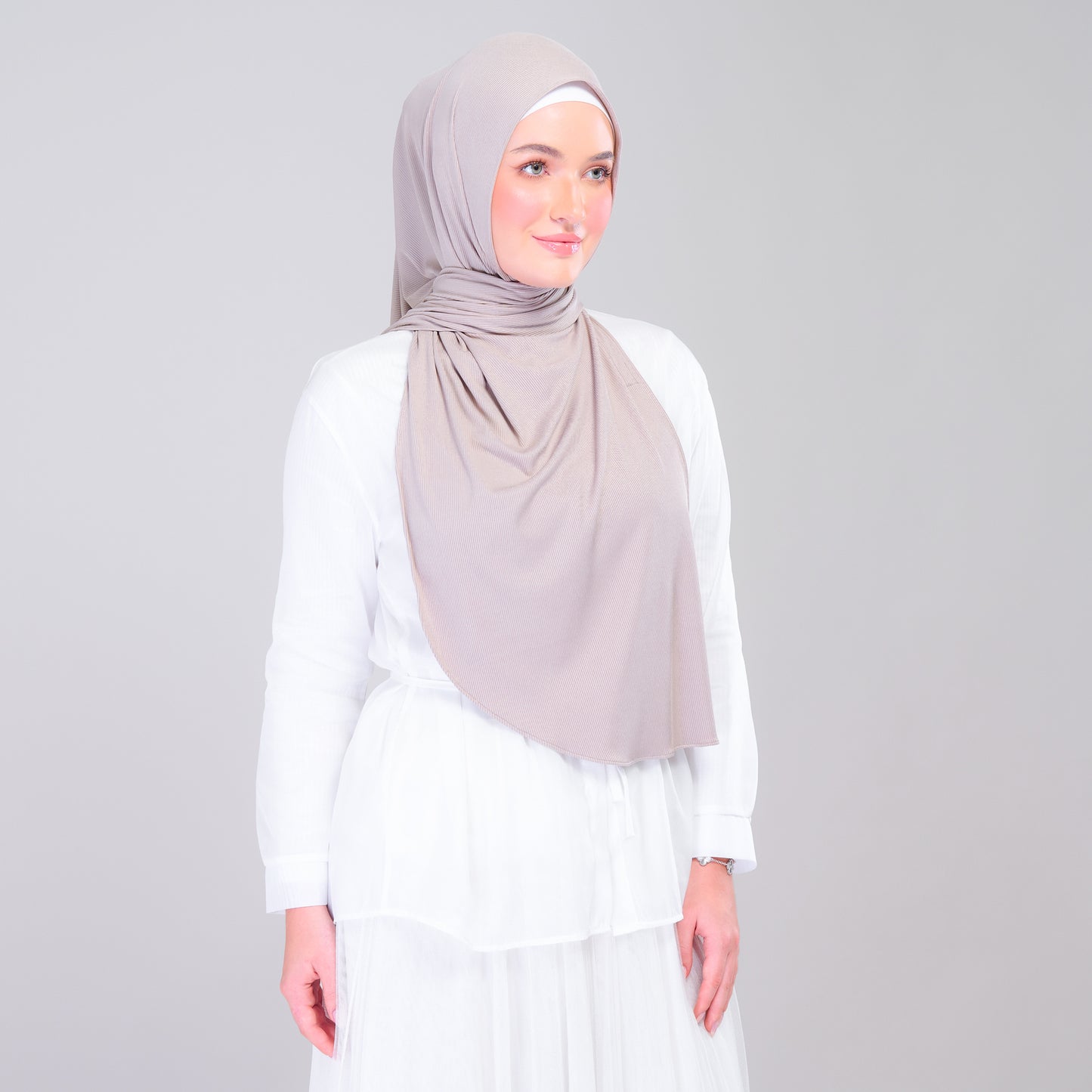 Instant Tag n' Go Butterfly | Ribbed Jersey in Natural Taupe