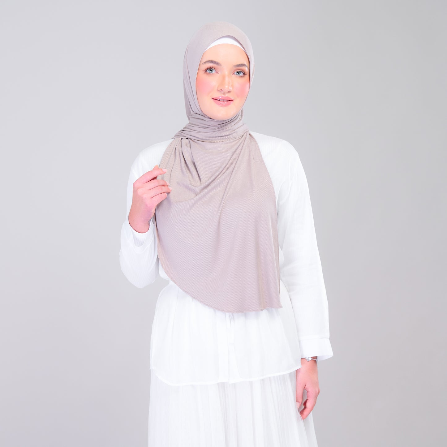 Instant Tag n' Go Butterfly | Ribbed Jersey in Natural Taupe