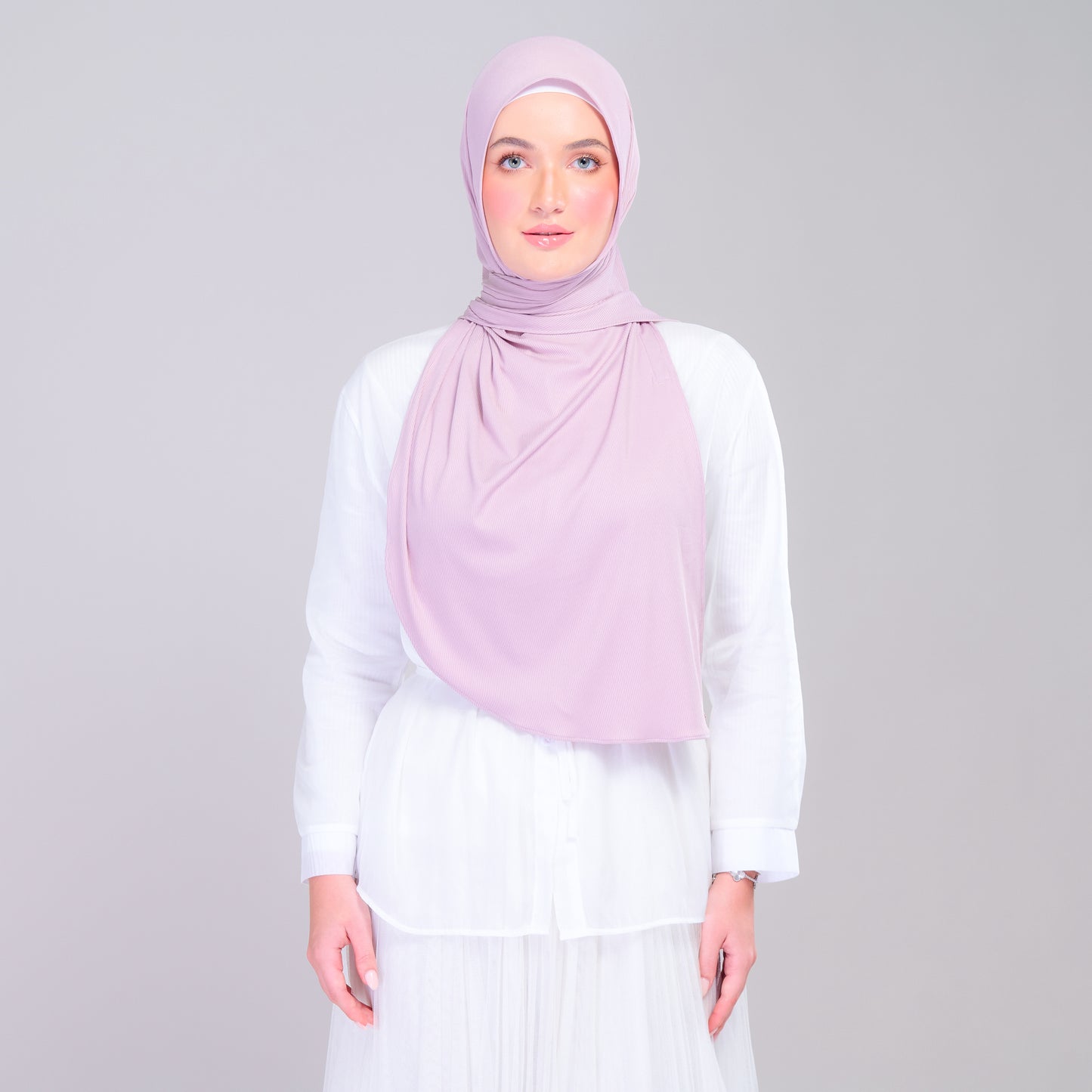 Instant Ribbed Tag & Go in Nude Lilac