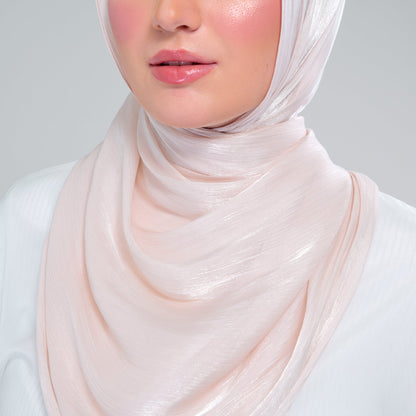[As-Is] Raia Shawl | Ironless Shimmer in Linen