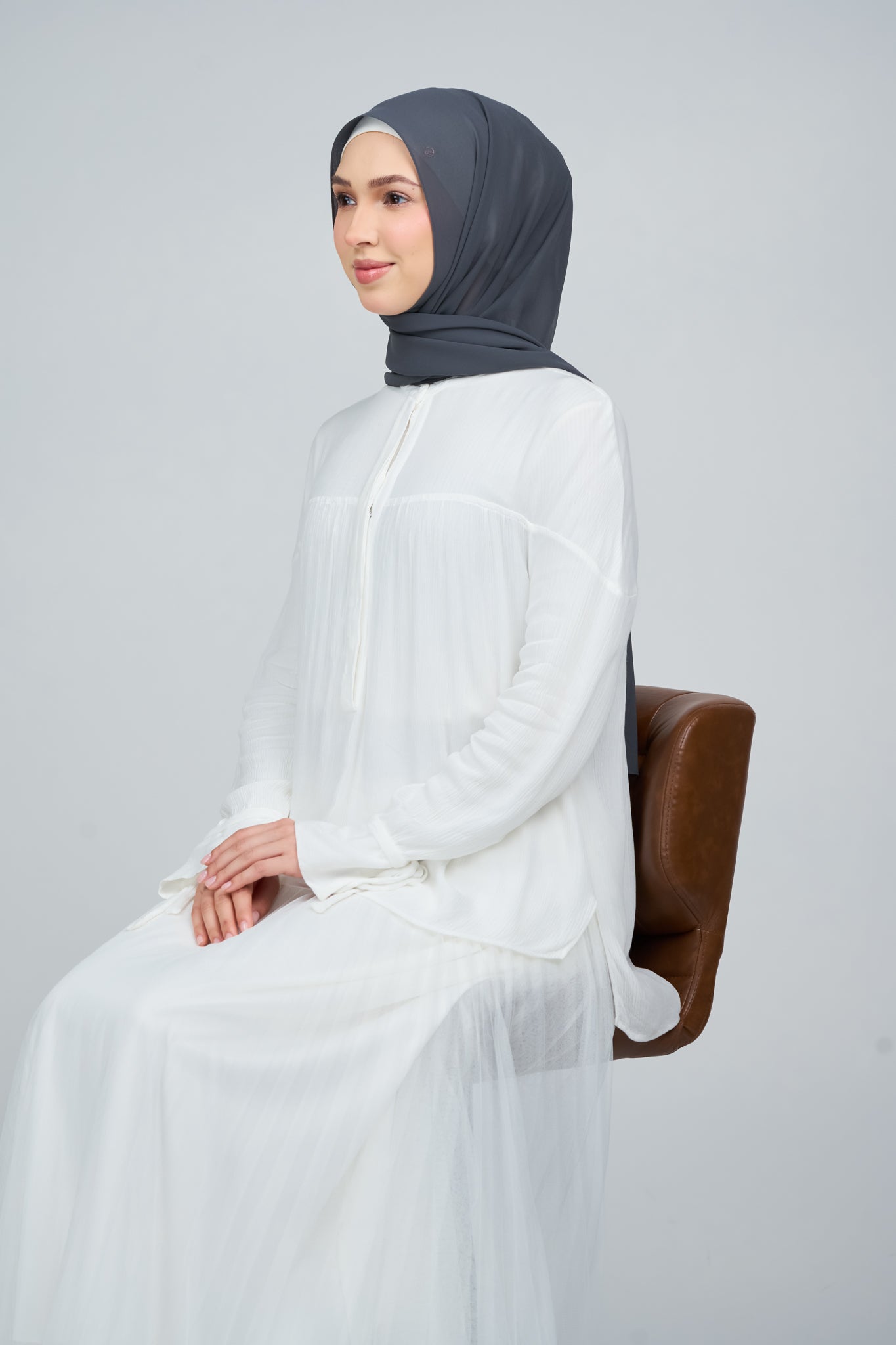 HoodX⁺Plus Curve in Raven Grey