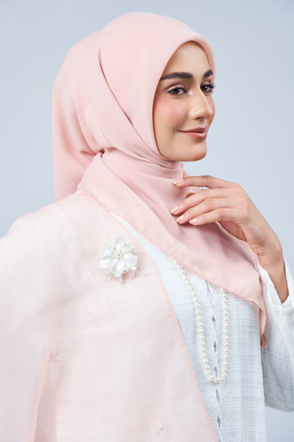 2IN1 Rhea Raya Set in Ayu [Salmon Peach]