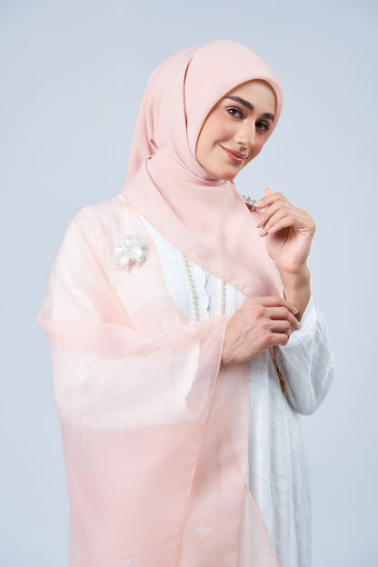 2IN1 Rhea Raya Set in Ayu [Salmon Peach]