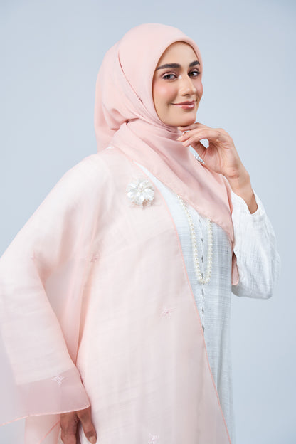 2IN1 Rhea Raya Set in Ayu [Salmon Peach]