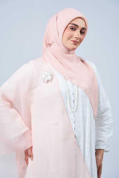 2IN1 Rhea Raya Set in Ayu [Salmon Peach]