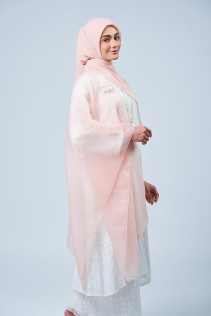 2IN1 Rhea Raya Set in Ayu [Salmon Peach]