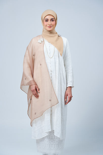 Selendang Rhea in Citra [Sandy Mocha]