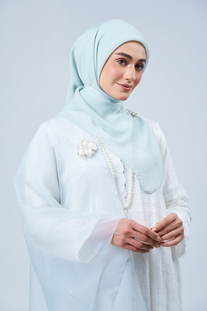 Selendang Rhea in Embun [Light Tiffany]