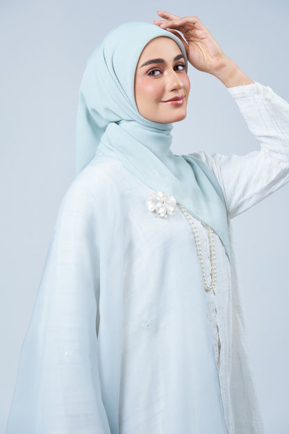 Selendang Rhea in Embun [Light Tiffany]