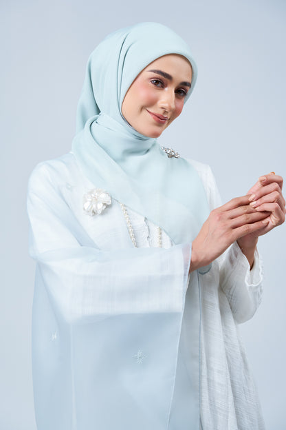 Selendang Rhea in Embun [Light Tiffany]