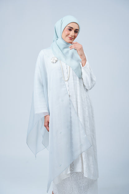 Selendang Rhea in Embun [Light Tiffany]