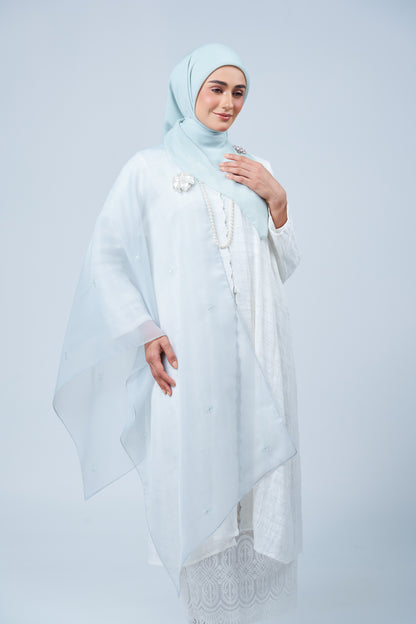 Selendang Rhea in Embun [Light Tiffany]