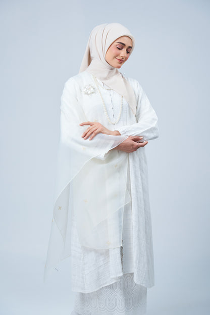 Selendang Rhea in Lestari [Nude Yellow]