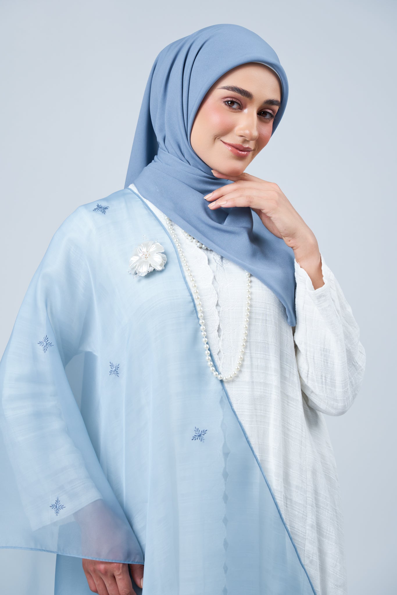 Selendang Rhea in Laila [Deep Blue]