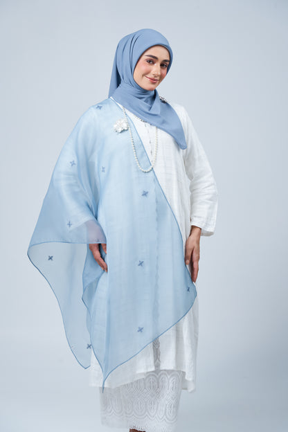 Selendang Rhea in Laila [Deep Blue]