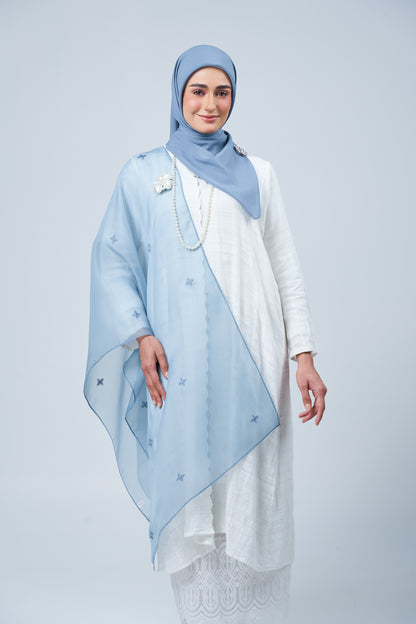 Selendang Rhea in Laila [Deep Blue]