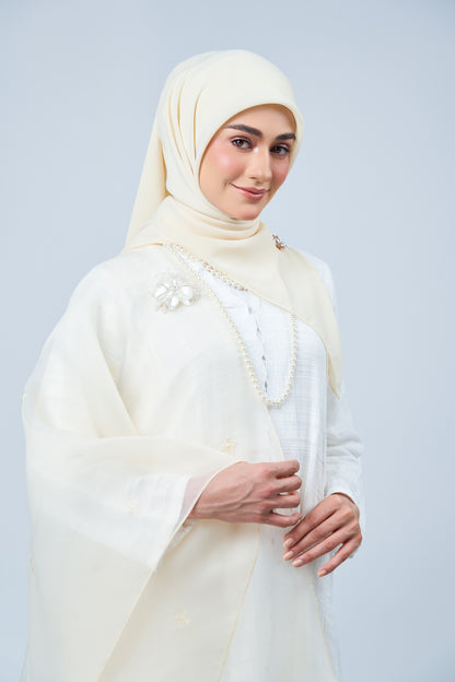 Selendang Rhea in Lestari [Nude Yellow]